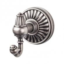 Top Knobs TUSC2PTA - Tuscany Bath Double Hook  Antique Pewter
