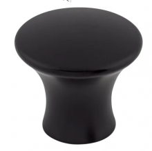 Top Knobs TK591BLK - Oculus Knob 1 1/8 Inch Flat Black