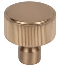 Top Knobs TK3250HB - Dempsey Round Knob 1 1/4 Inch Honey Bronze