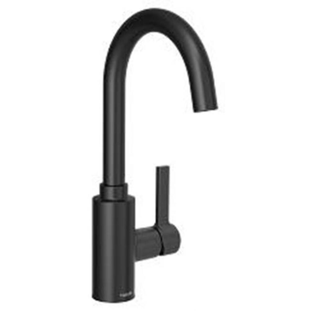 Matte Black One-Handle Bar Faucet