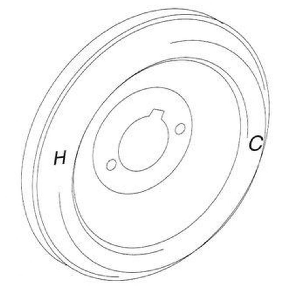 Monticello Replacement Part,Chrome