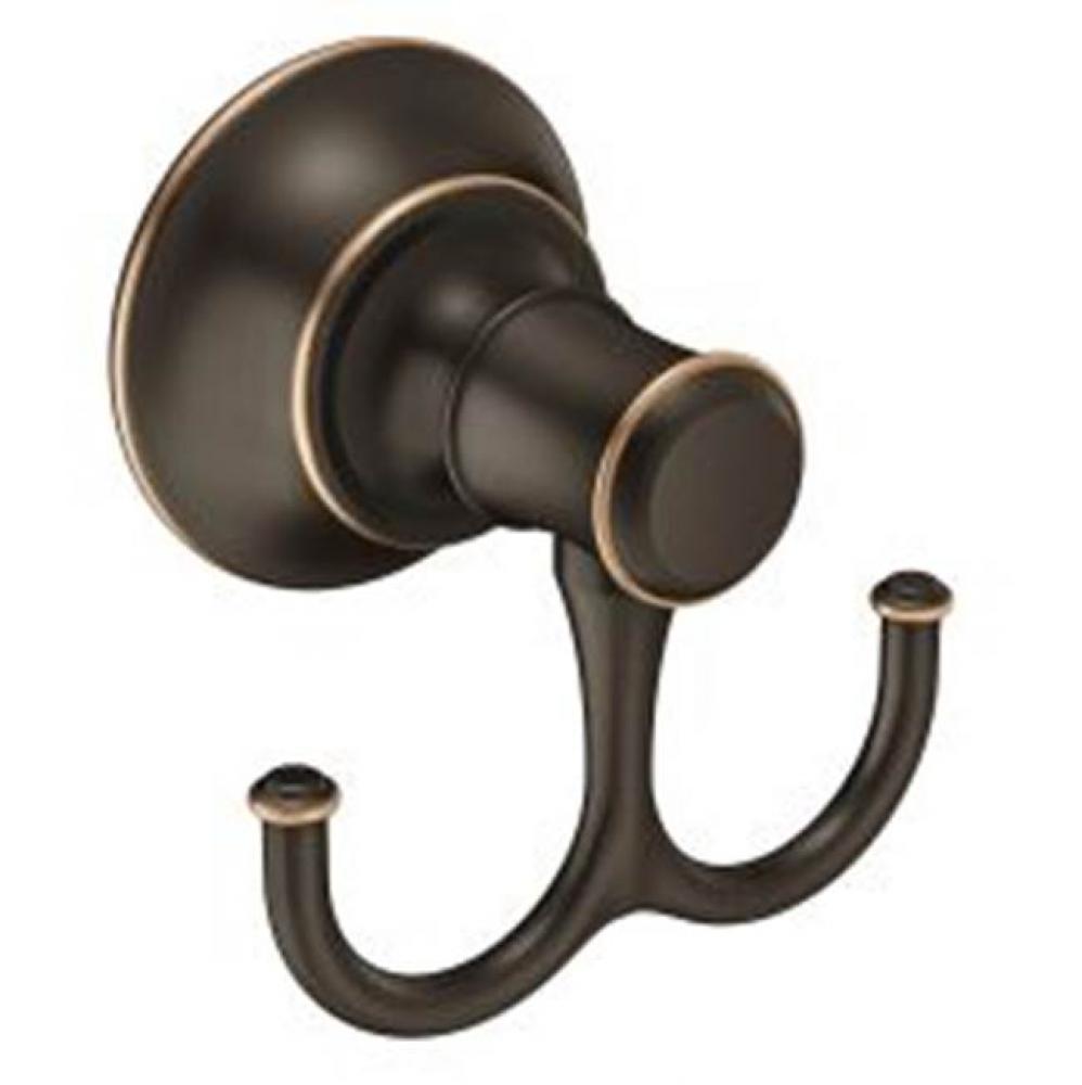 Mediterranean Bronze Double Robe Hook