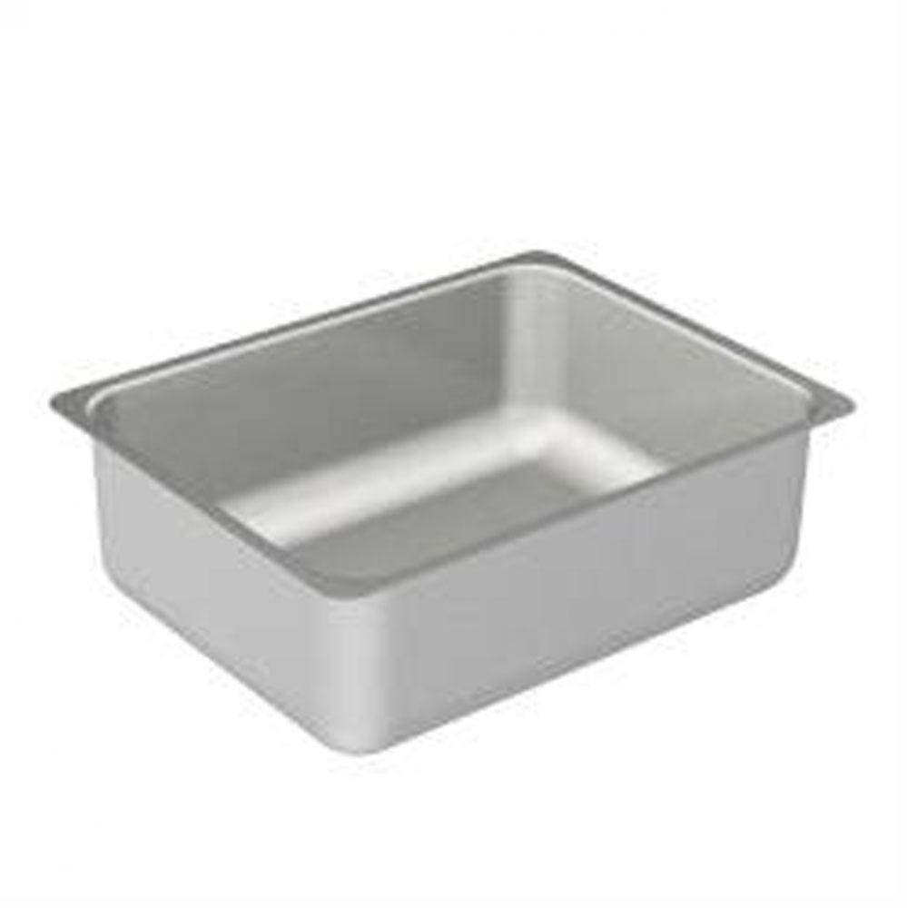 18&apos;&apos;x23&apos;&apos; stainless steel 20 gauge single bowl sink