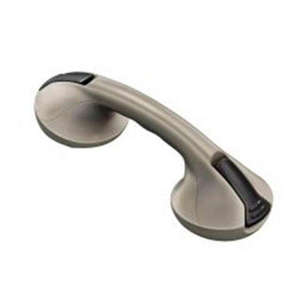 Satin nickel 12&apos;&apos; suction hand grip