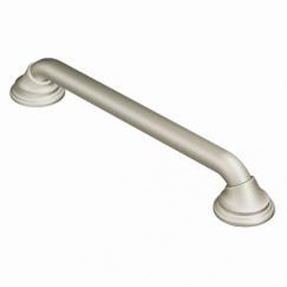 Brushed Nickel 18&apos;&apos; Designer Grab Bar