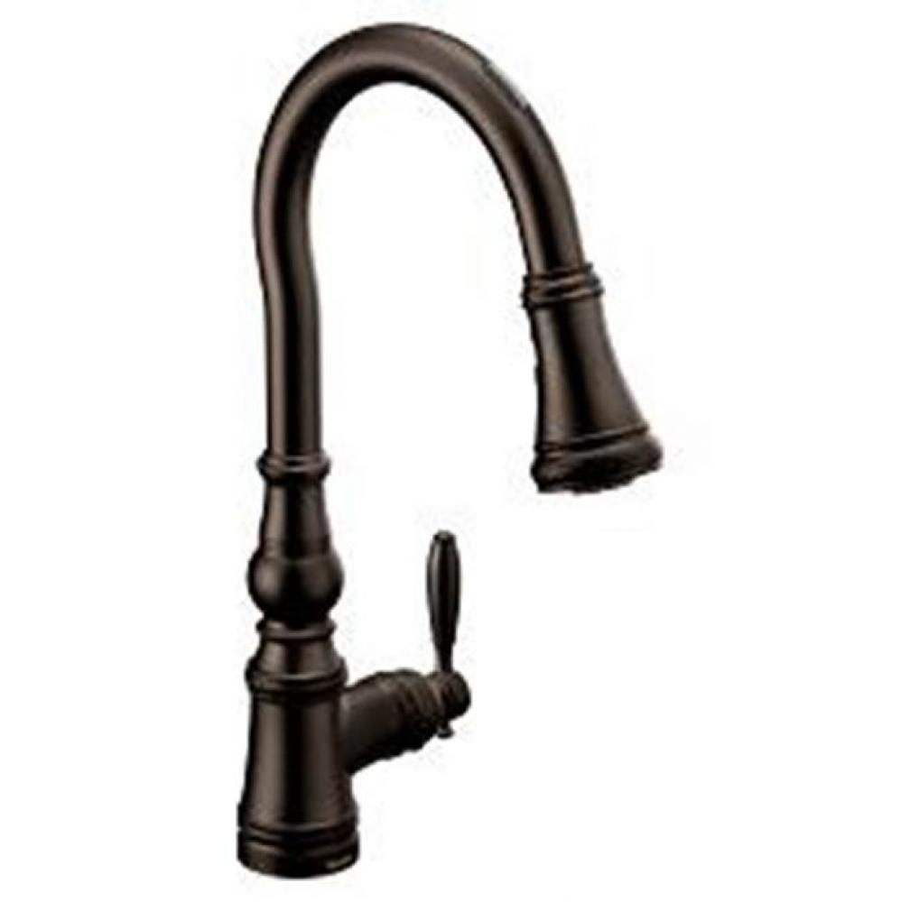 Oil Rubbed Bronze One-Handle Pulldown Kitchen Faucet