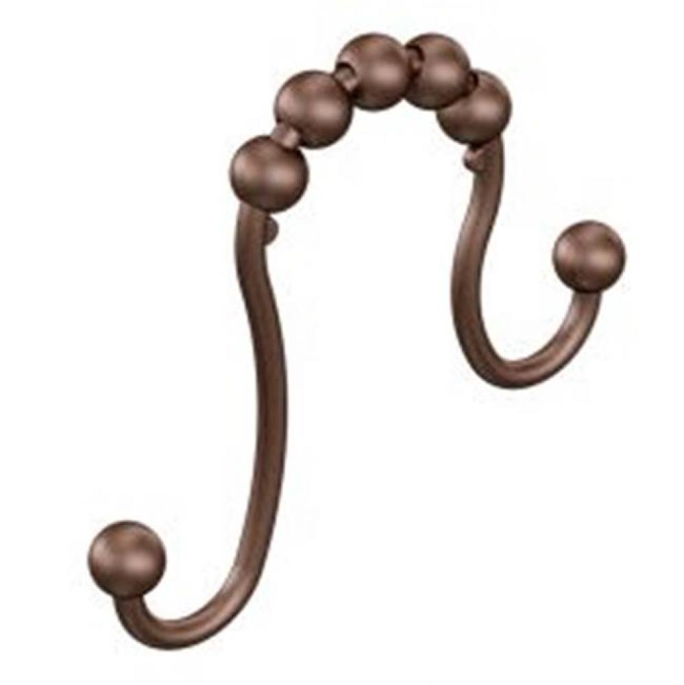 Old World Bronze Shower Curtain Rings