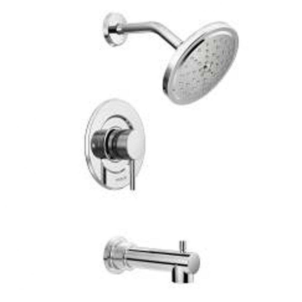 Chrome Moentrol tub/shower