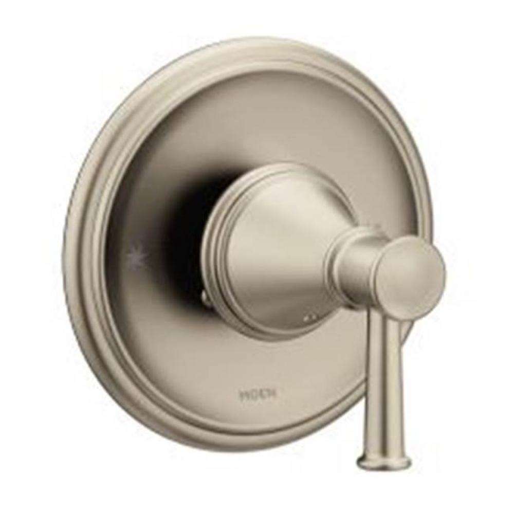 Brushed nickel Moentrol valve trim