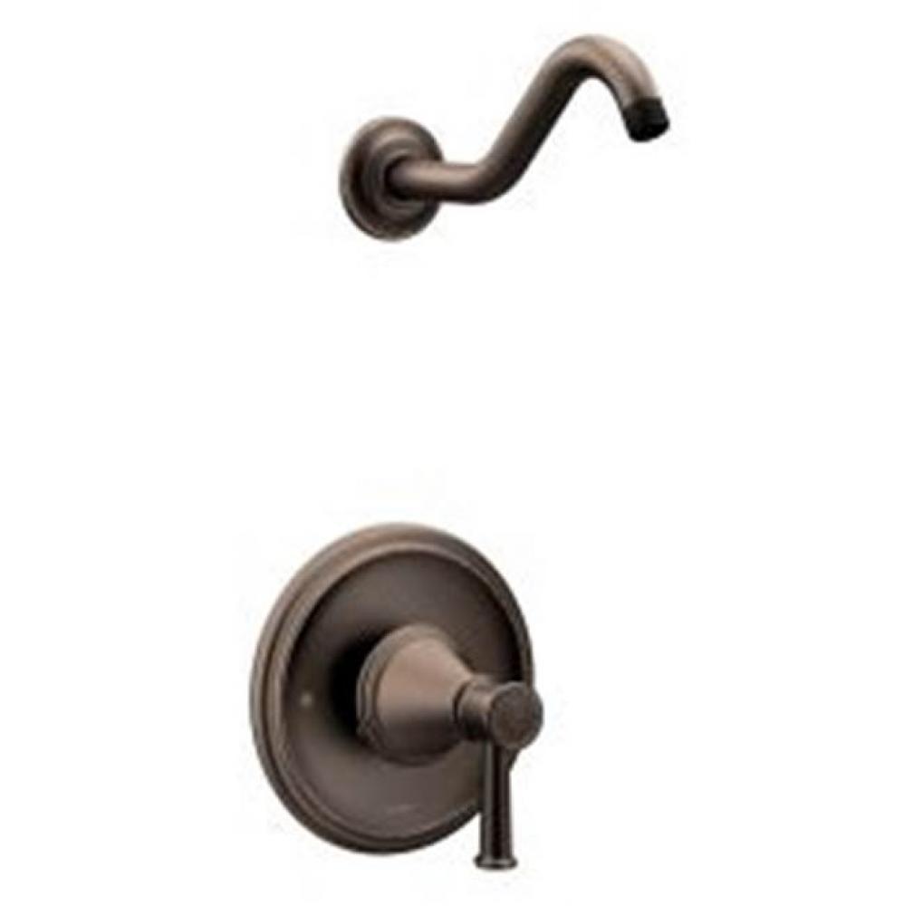 Oil rubbed bronze Moentrol shower only