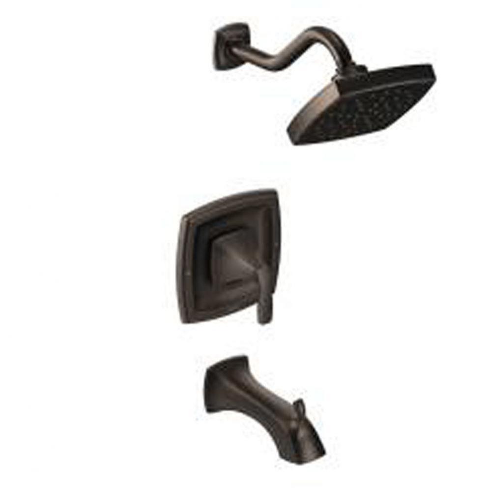 Oil rubbed bronze Moentrol tub/shower