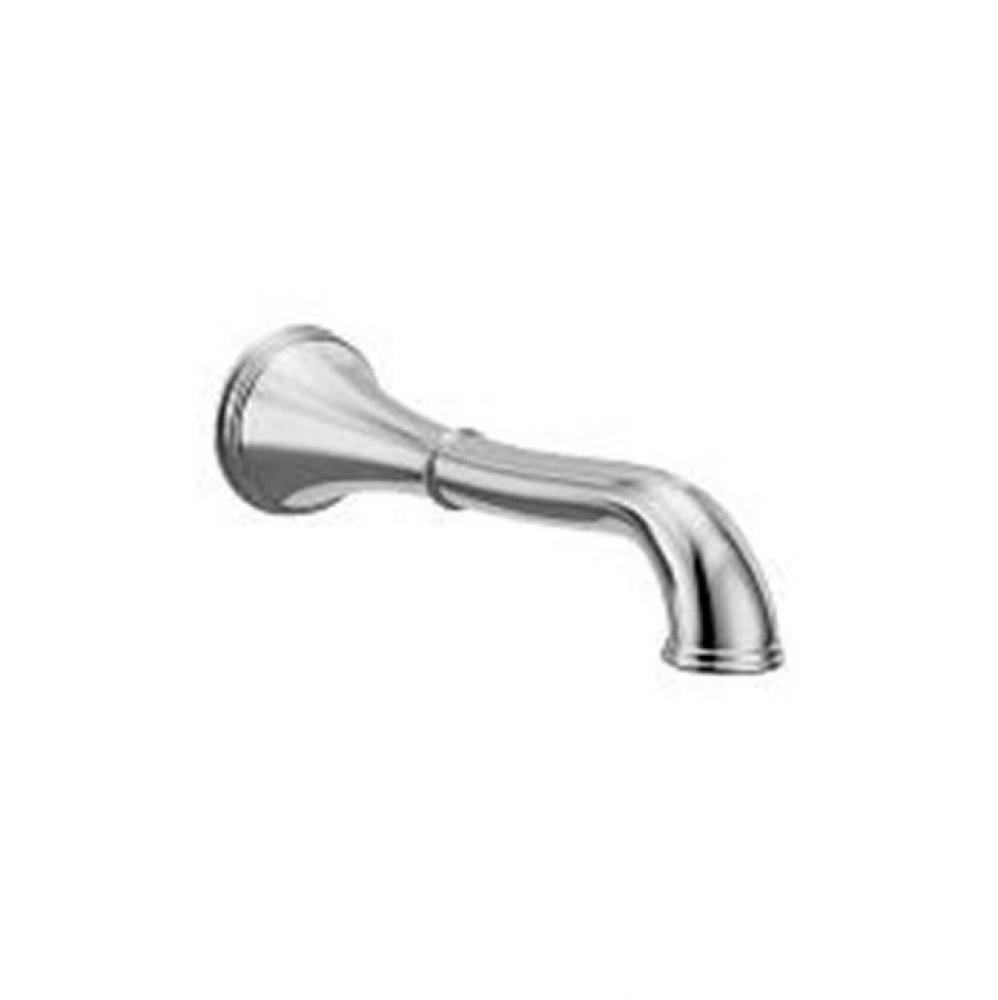 Chrome tub filler