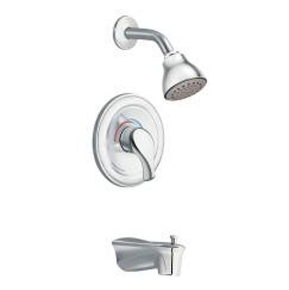 Chrome Moentrol tub/shower