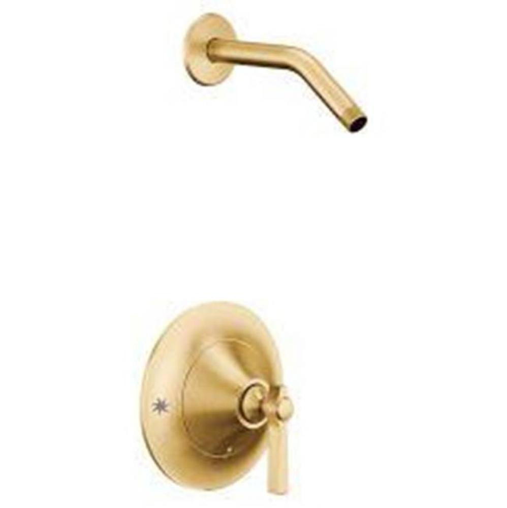 Brushed gold Posi-Temp(R) shower only