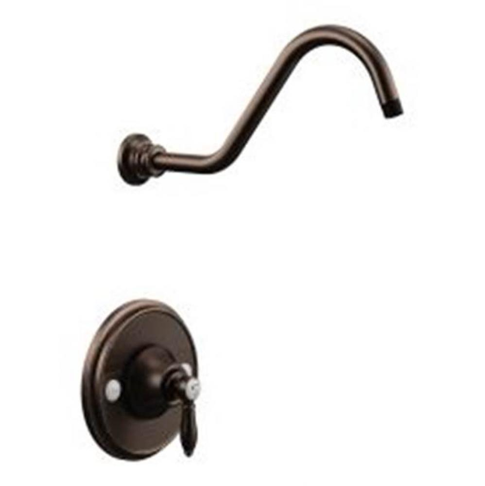 Oil rubbed bronze Moentrol shower only