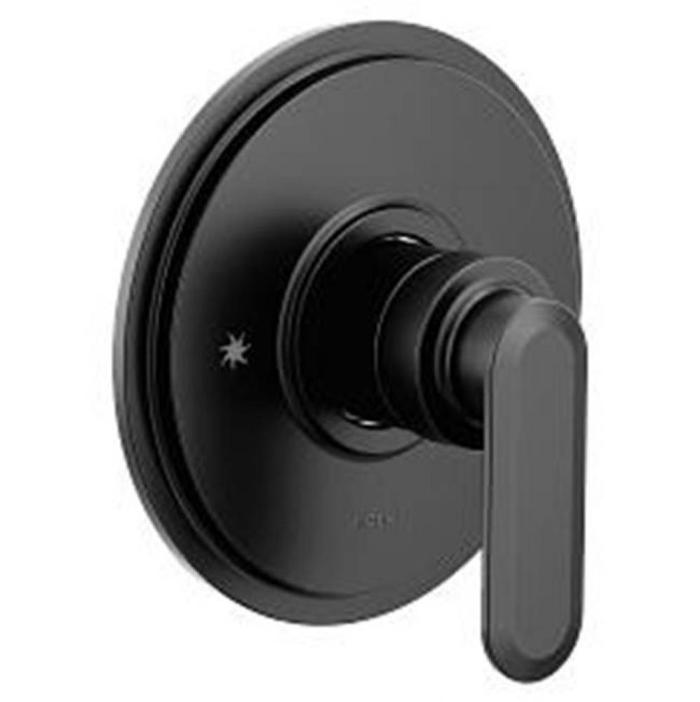 Matte black M-CORE 3 series tub/shower valve only