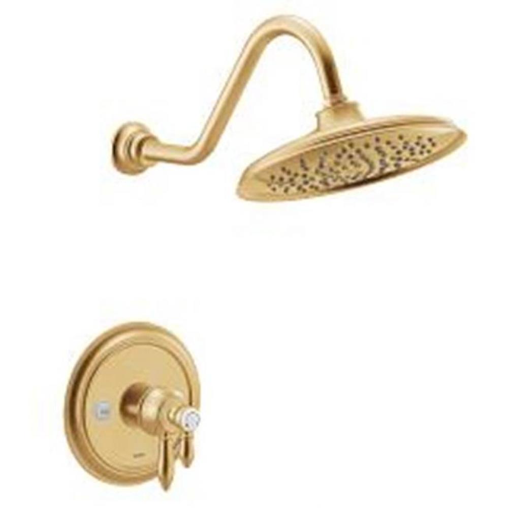 Brushed Gold M-Core 4-Series Shower Only