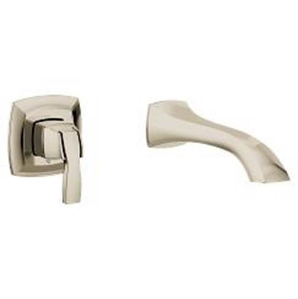 Polished Nickel One-Handle Tub Filler