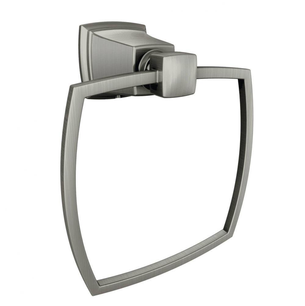 Brushed Nickel Towel Ring