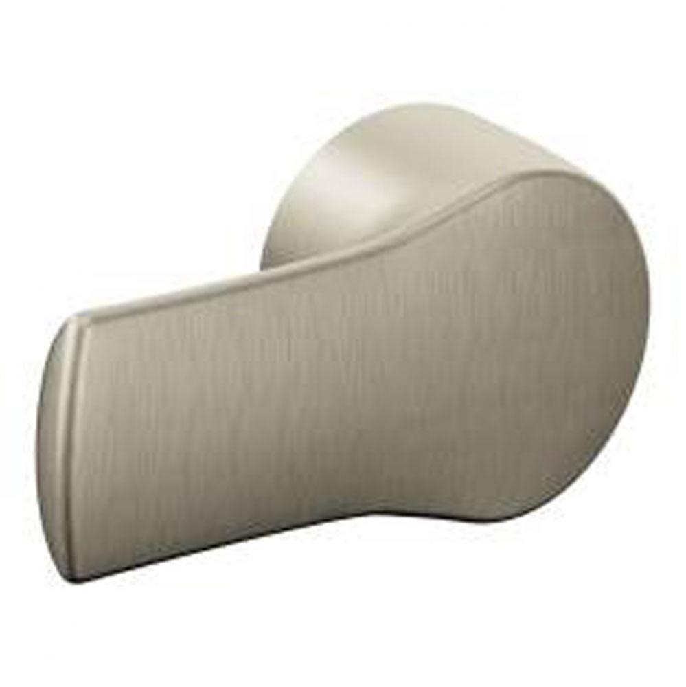 Brushed nickel tank lever