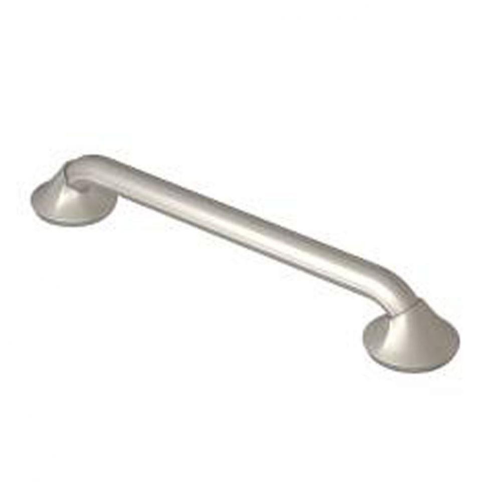 Brushed Nickel 24'' Designer Grab Bar