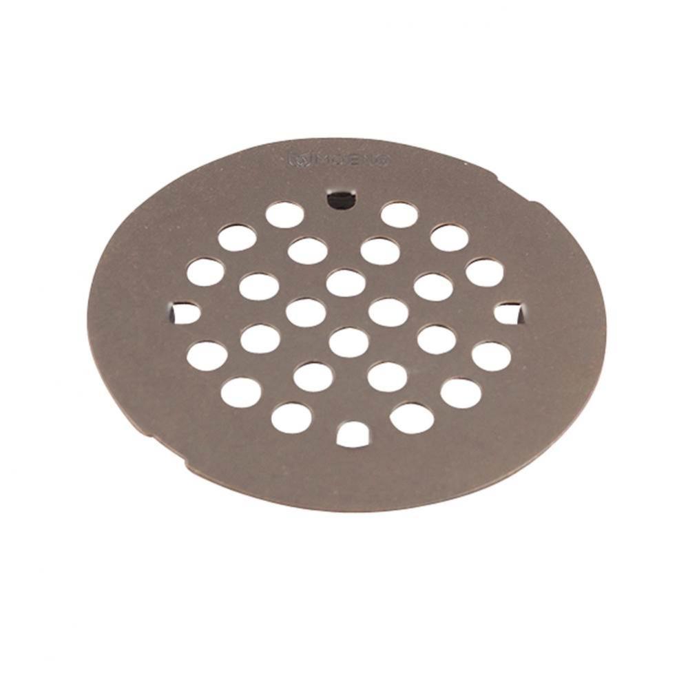 4-1/4-Inch Snap-In Shower Drain Cover, Oil Rubbed Bronze