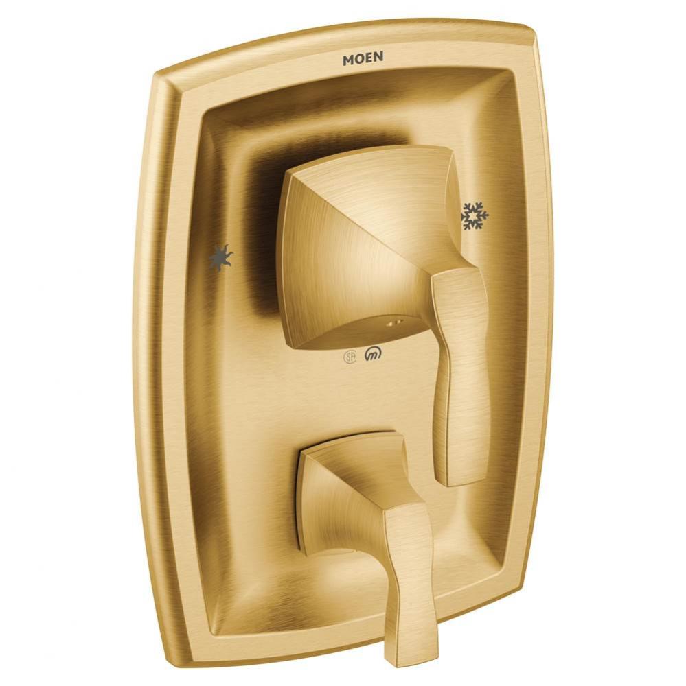 Voss Posi-Temp with Built-in 3-Function Transfer Valve Trim Kit, Valve Required, Brushed Gold