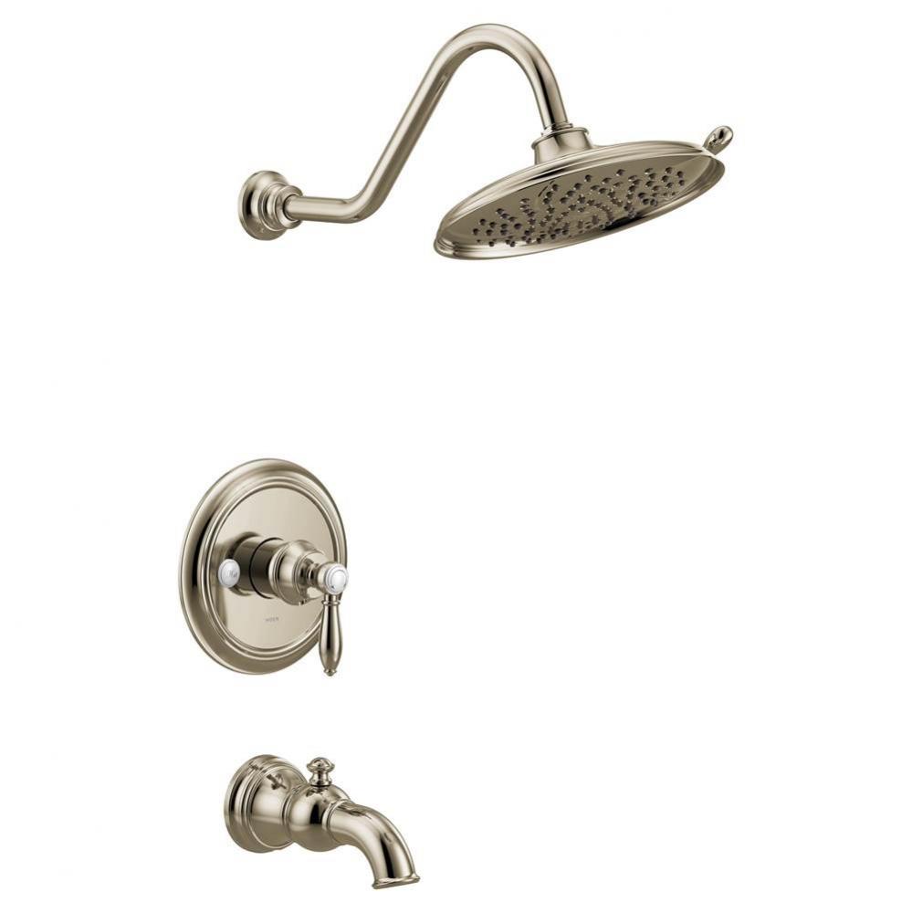 Weymouth M-CORE 3-Series 1-Handle Tub and Shower Trim Kit in Polished Nickel (Valve Sold Separatel