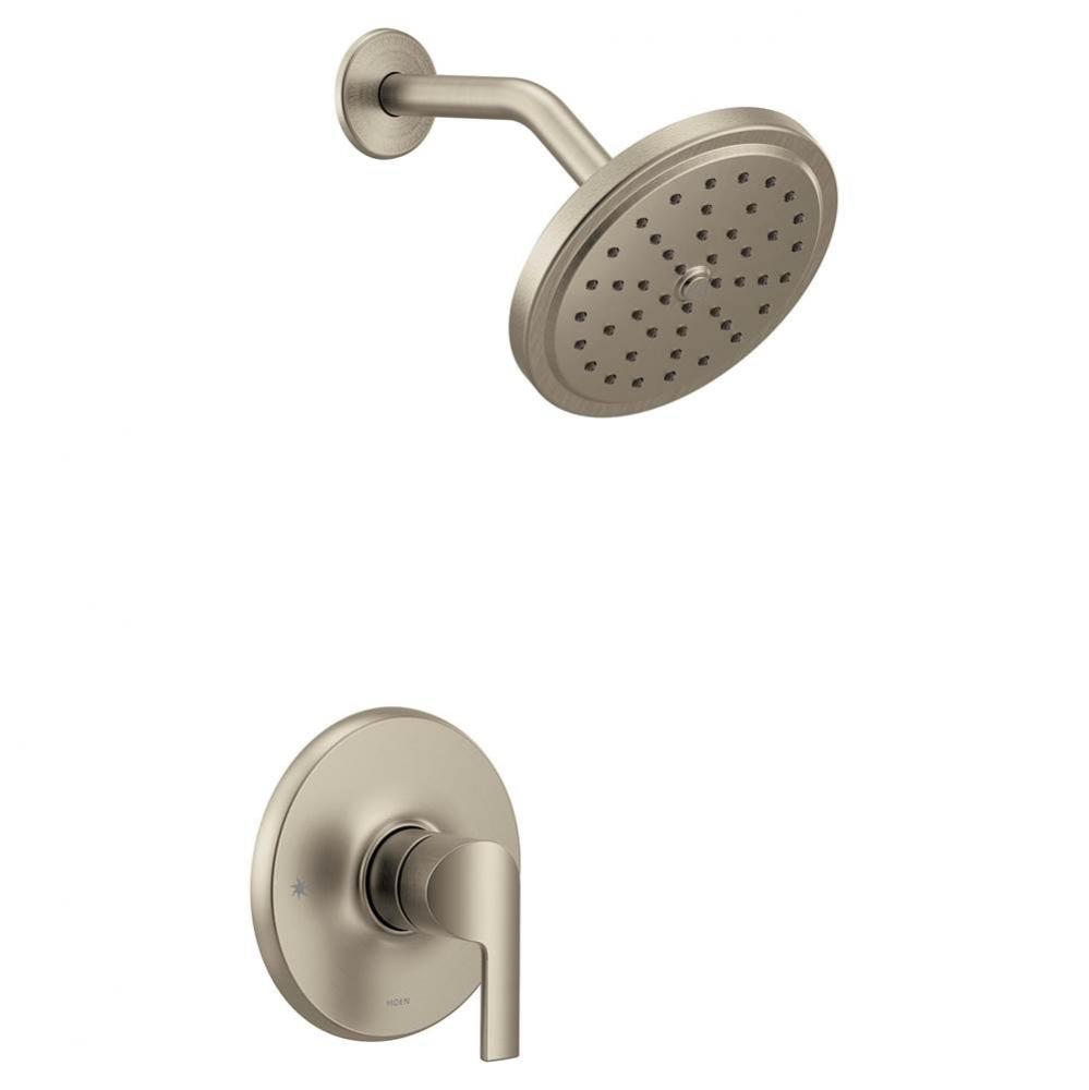 Doux M-CORE 3-Series 1-Handle Shower Trim Kit in Brushed Nickel (Valve Sold Separately)