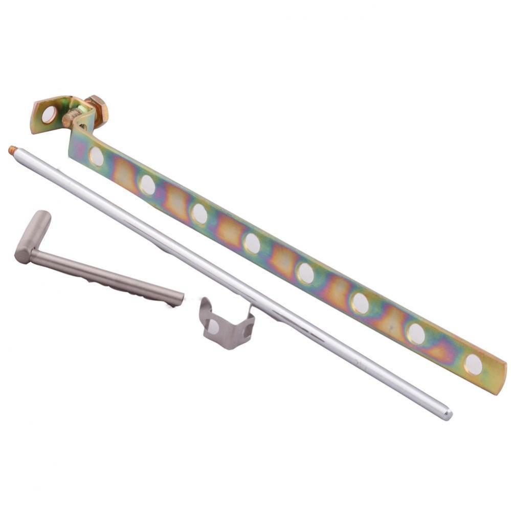 Widespread Lift Rod Kit, Brushed Nickel