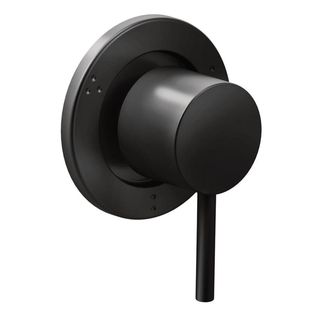 Align Single-Handle Transfer Valve Trim in Matte Black (Valve Sold Separately)