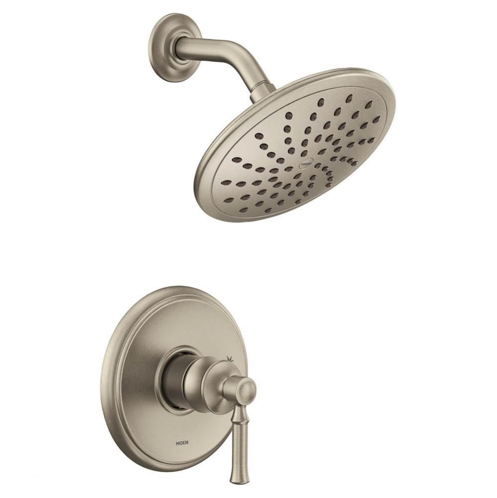 Dartmoor M-CORE 2-Series Eco Performance 1-Handle Shower Trim Kit in Brushed Nickel (Valve Sold Se