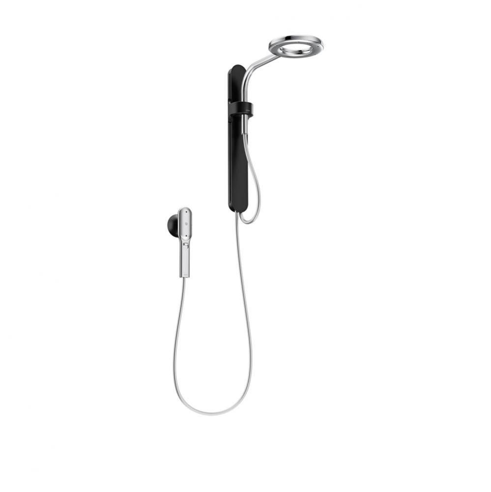 Nebia by Moen™ Spa Shower including Rainshower, Handshower and Magnetic Dock, Matte Black and Ch