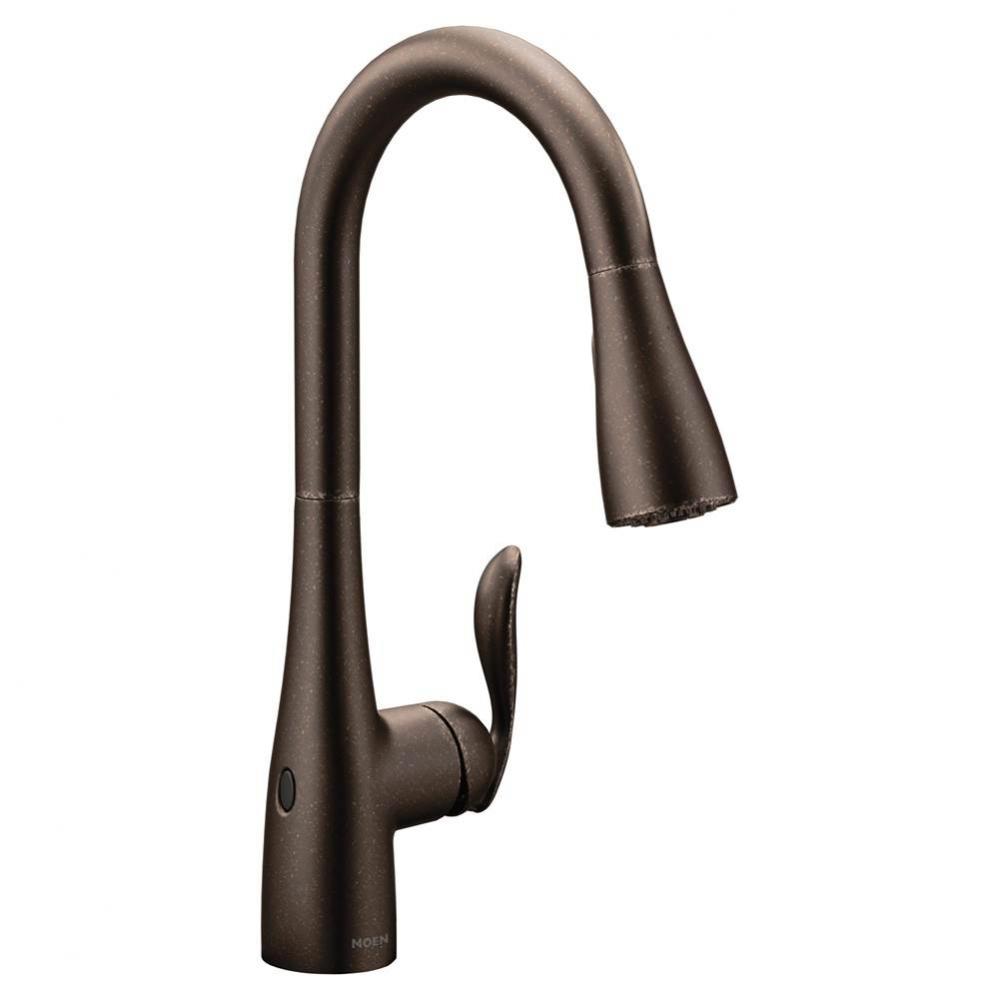 Arbor Motionsense Wave Touchless One-Handle Pulldown Kitchen Faucet Featuring Power Clean, Oil Rub