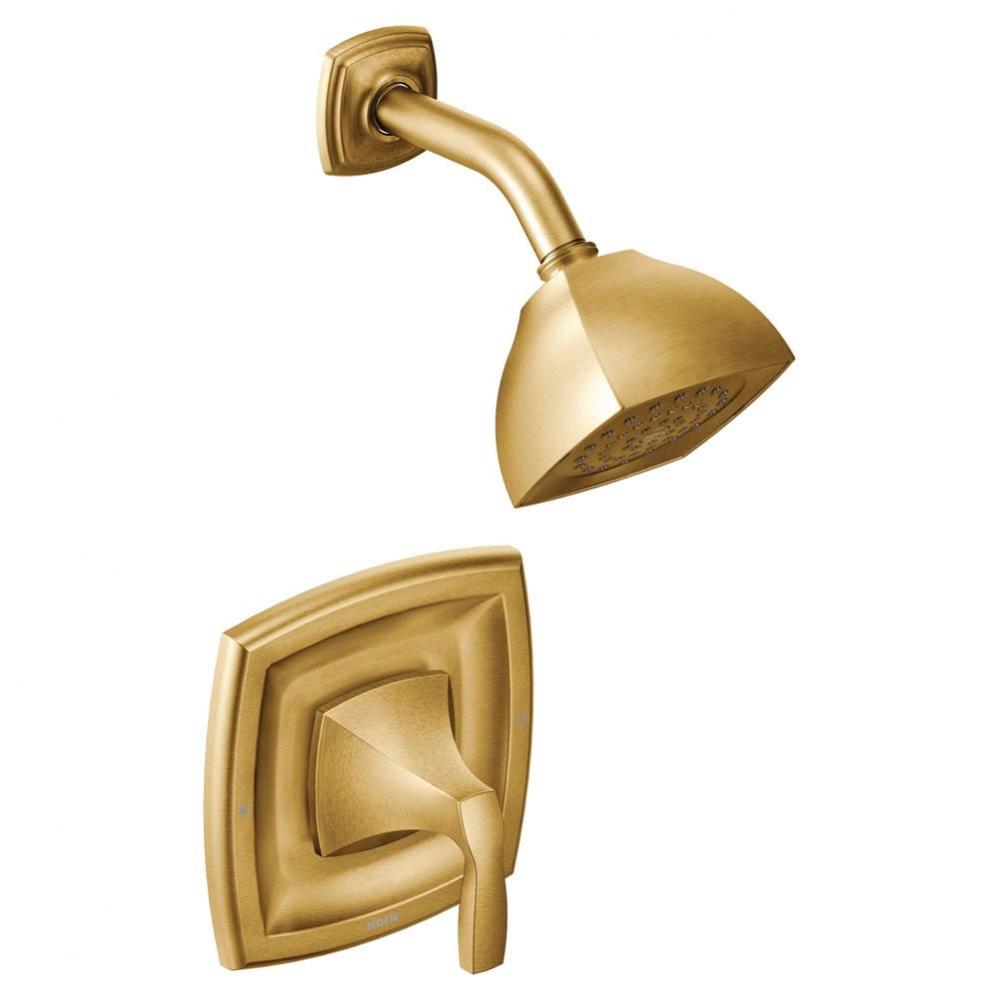 Voss 1-Handle Posi-Temp Shower Trim Kit in Brushed Gold (Valve Sold Separately)