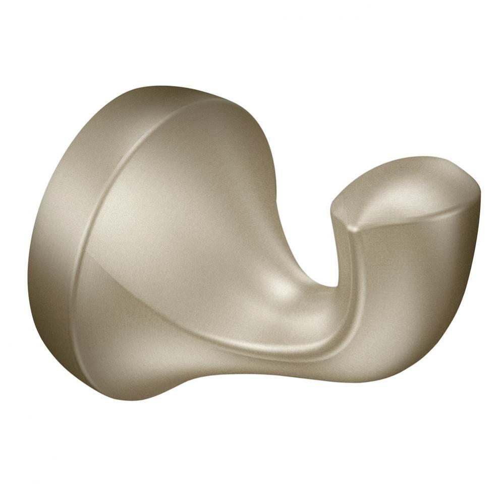 Brushed Nickel Single Robe Hook