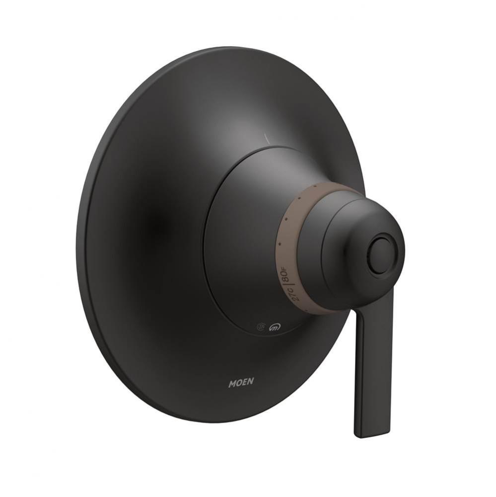 Doux ExactTemp Thermostatic Valve Trim Kit, Valve Required, Matte Black