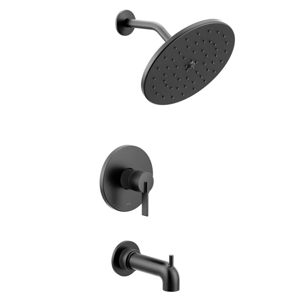 Cia M-CORE 3-Series 1-Handle Eco-Performance Tub and Shower Trim Kit in Matte Black (Valve Sold Se