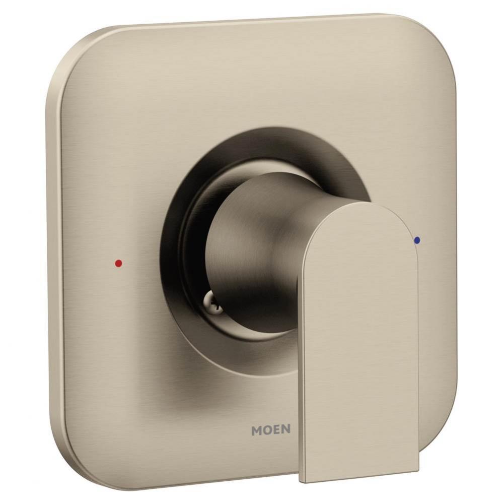 Genta LX Posi-Temp Pressure-Balancing Modern Valve Trim, Valve Required, Brushed Nickel