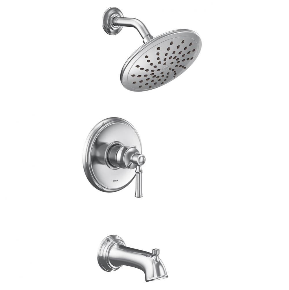 Dartmoor M-CORE 2-Series Eco Performance 1-Handle Tub and Shower Trim Kit in Chrome (Valve Sold Se