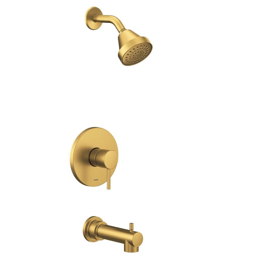 Align M-CORE 2-Series Eco Performance 1-Handle Tub and Shower Trim Kit in Brushed Gold (Valve Sold
