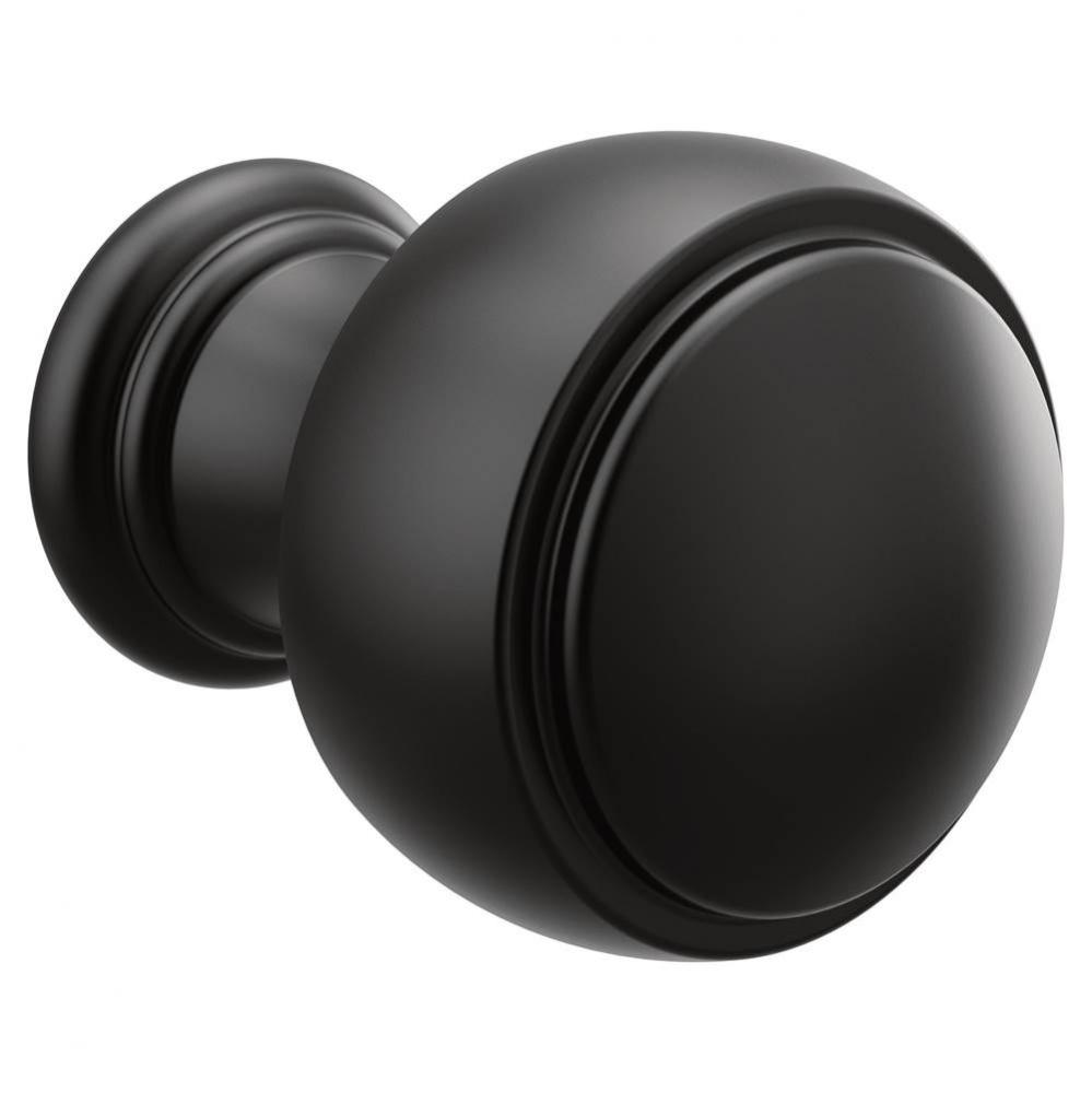 Matte Black Drawer Knob