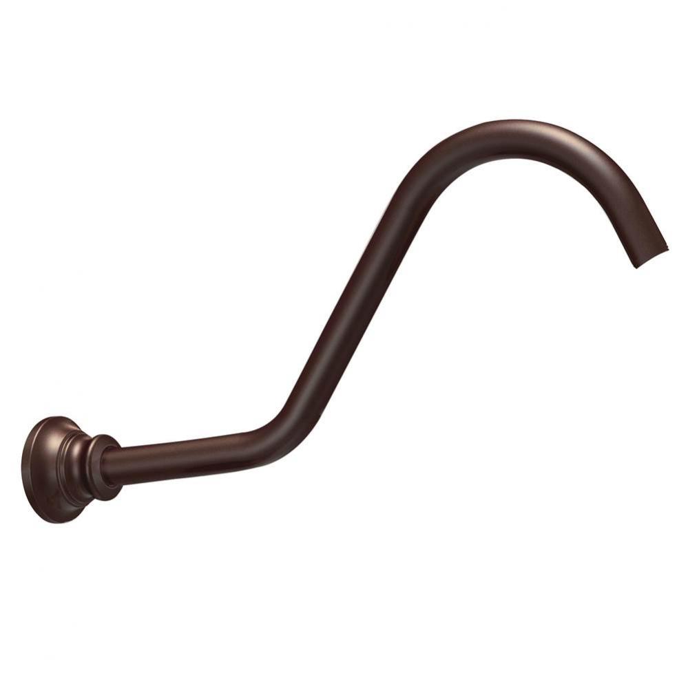 Waterhill 14-Inch Replacement Extension Curved Shower Arm, Oil-Rubbed Bronze