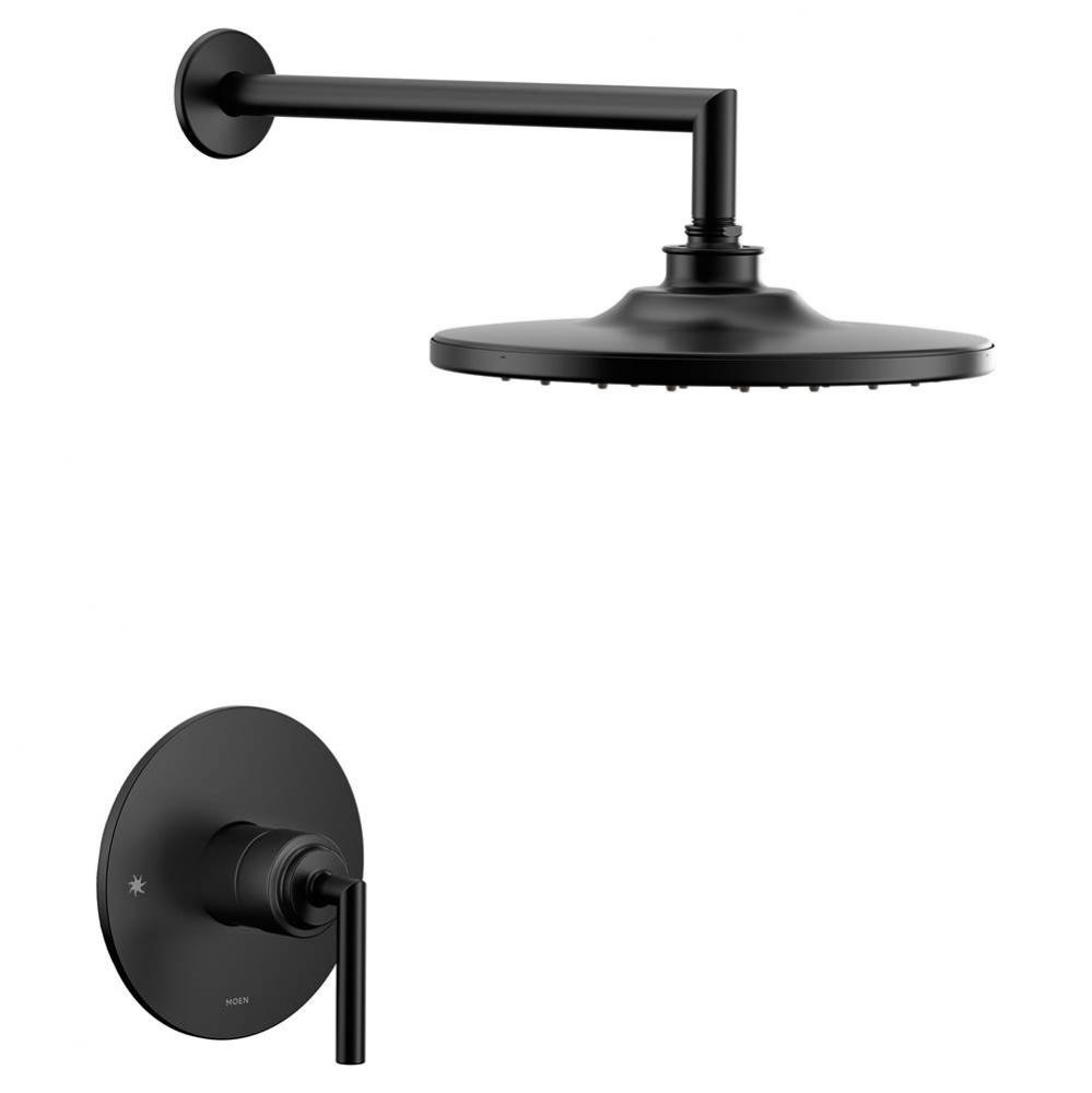 Arris M-CORE 3-Series 1-Handle Eco-Performance Shower Trim Kit in Matte Black (Valve Sold Separate