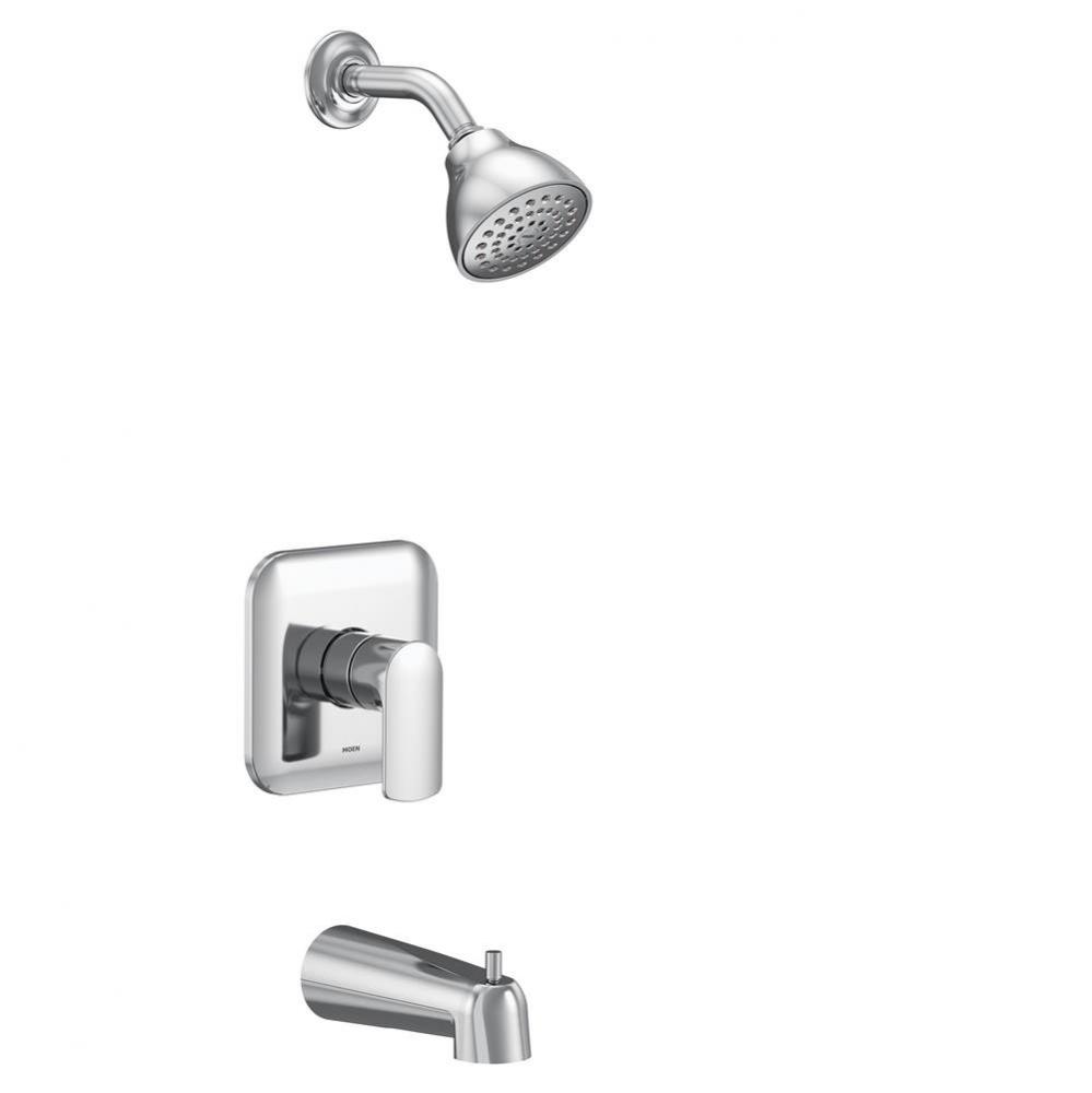 Rizon M-CORE 2-Series Eco Performance 1-Handle Tub and Shower Trim Kit in Chrome (Valve Sold Separ