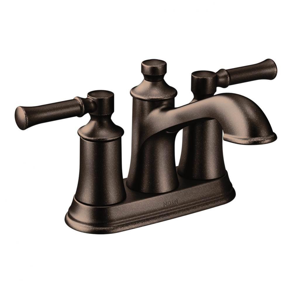 Dartmoor Two-Handle Low Arc Bathroom Faucet, Oil Rubbed Bronze