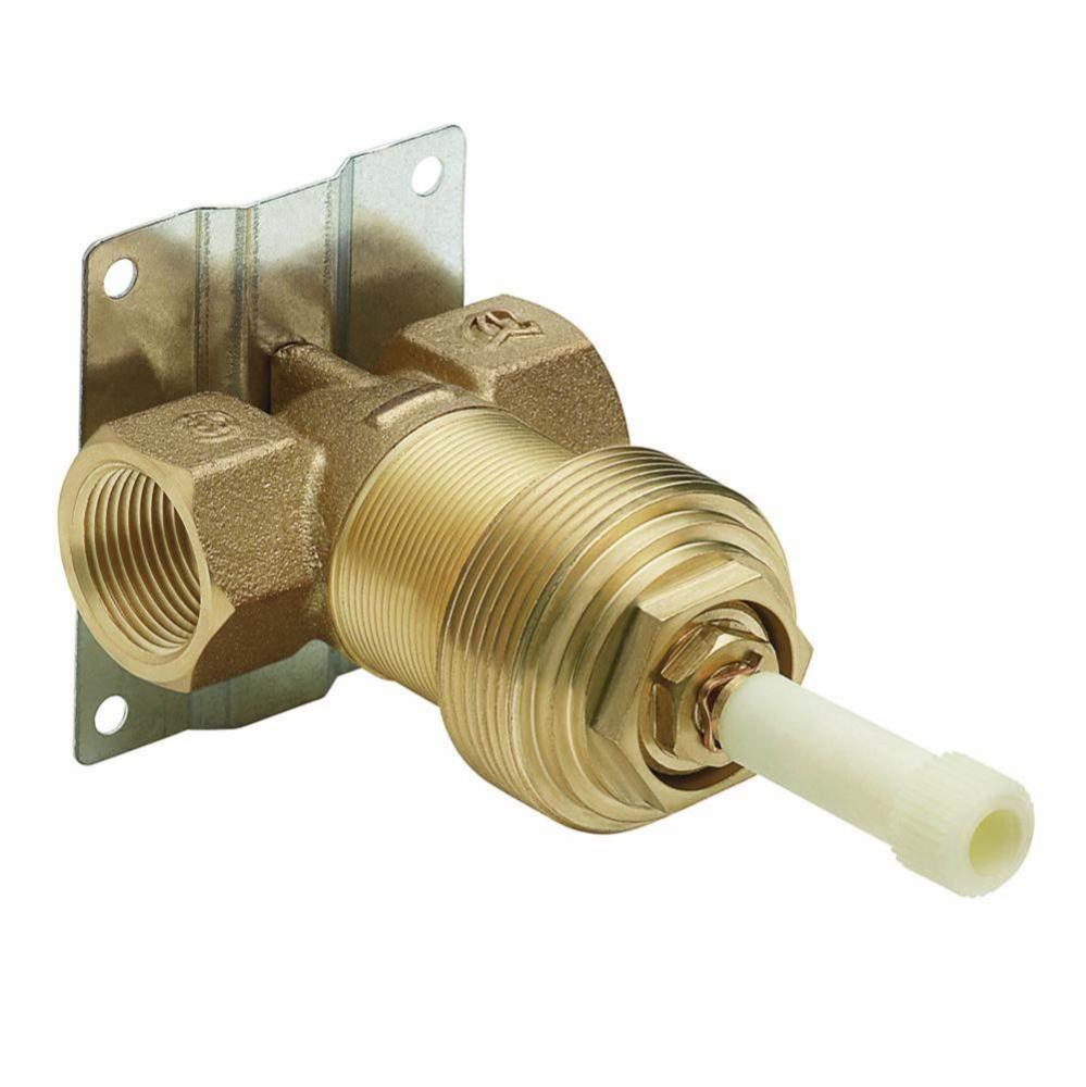 ExactTemp Volume Control Shower Rough-in Valve, 3/4-Inch IPS Connection
