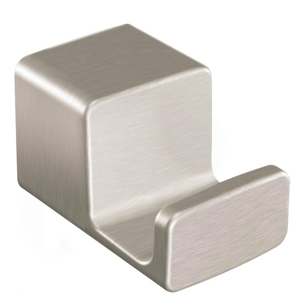 Brushed Nickel Single Robe Hook