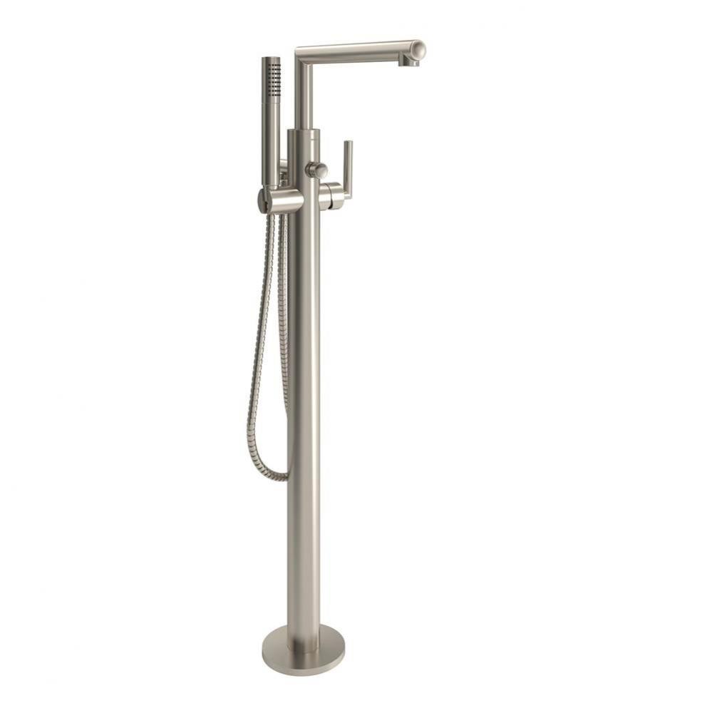 Arris Single-Handle Roman Tub Filler Trim Kit in Brushed Nickel (Valve Sold Separately)