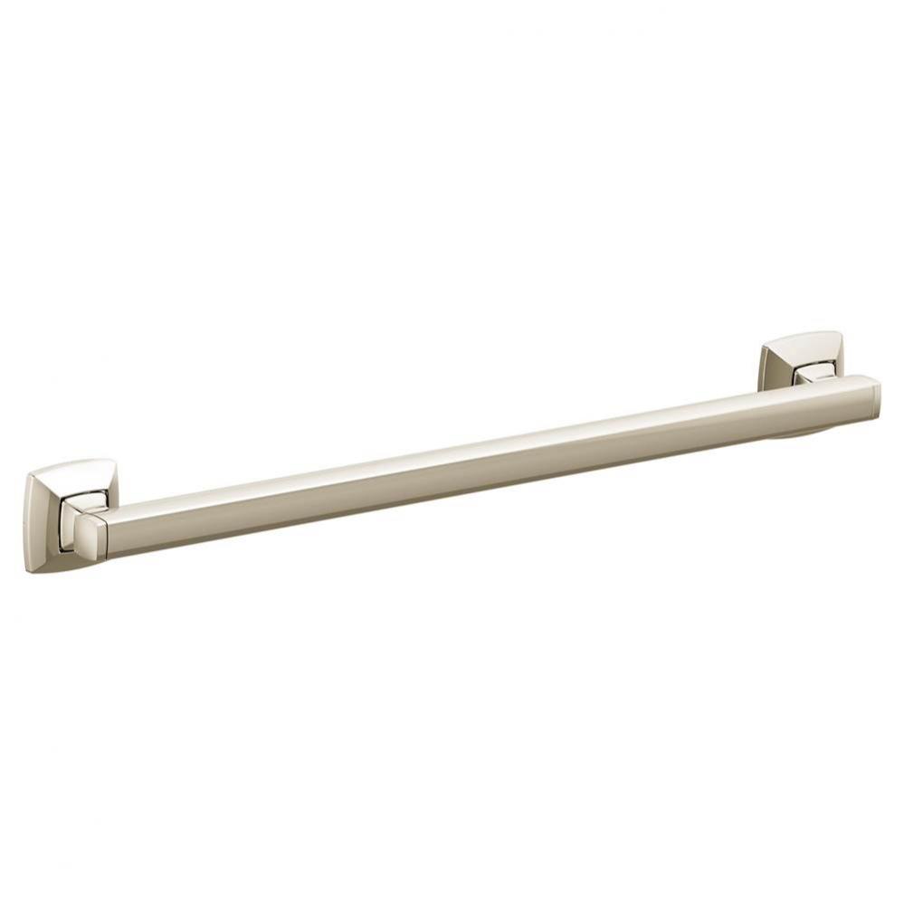 Polished Nickel 18&apos;&apos; Designer Grab Bar